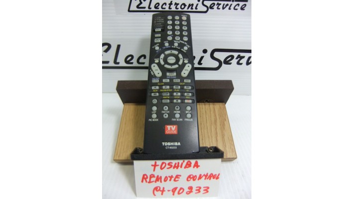 Toshiba  CT-90233 tv  remote control  .
